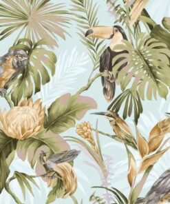 Alternative view of Vinyl op vlies behang 22007 Amazonia Cristiana Masi