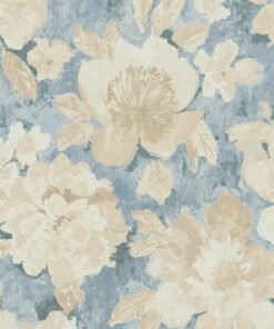 Alternative view of Vlies behang bloemen aquarella 39607-1 A.s. Creation
