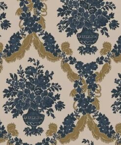 Alternative view of Vinyl op vlies behang 23629 Damaschi Cristiana Masi